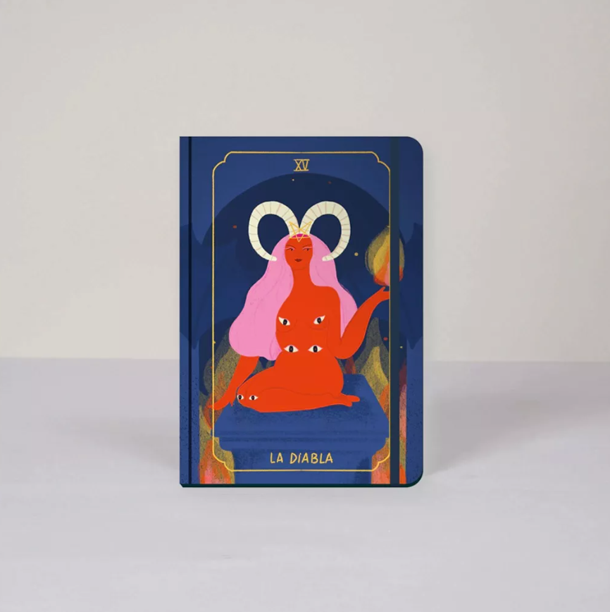 PINKA cuaderno journaling la diabla