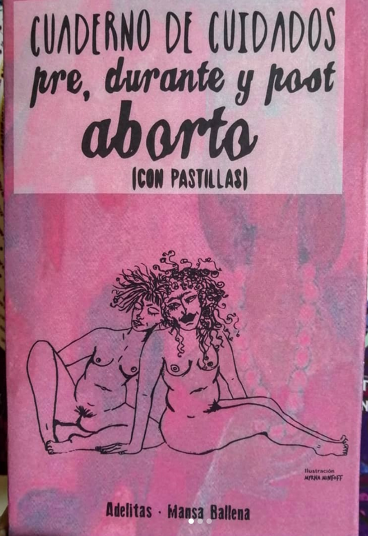 "Cuaderno de cuidados aborto" fanzine - La Social