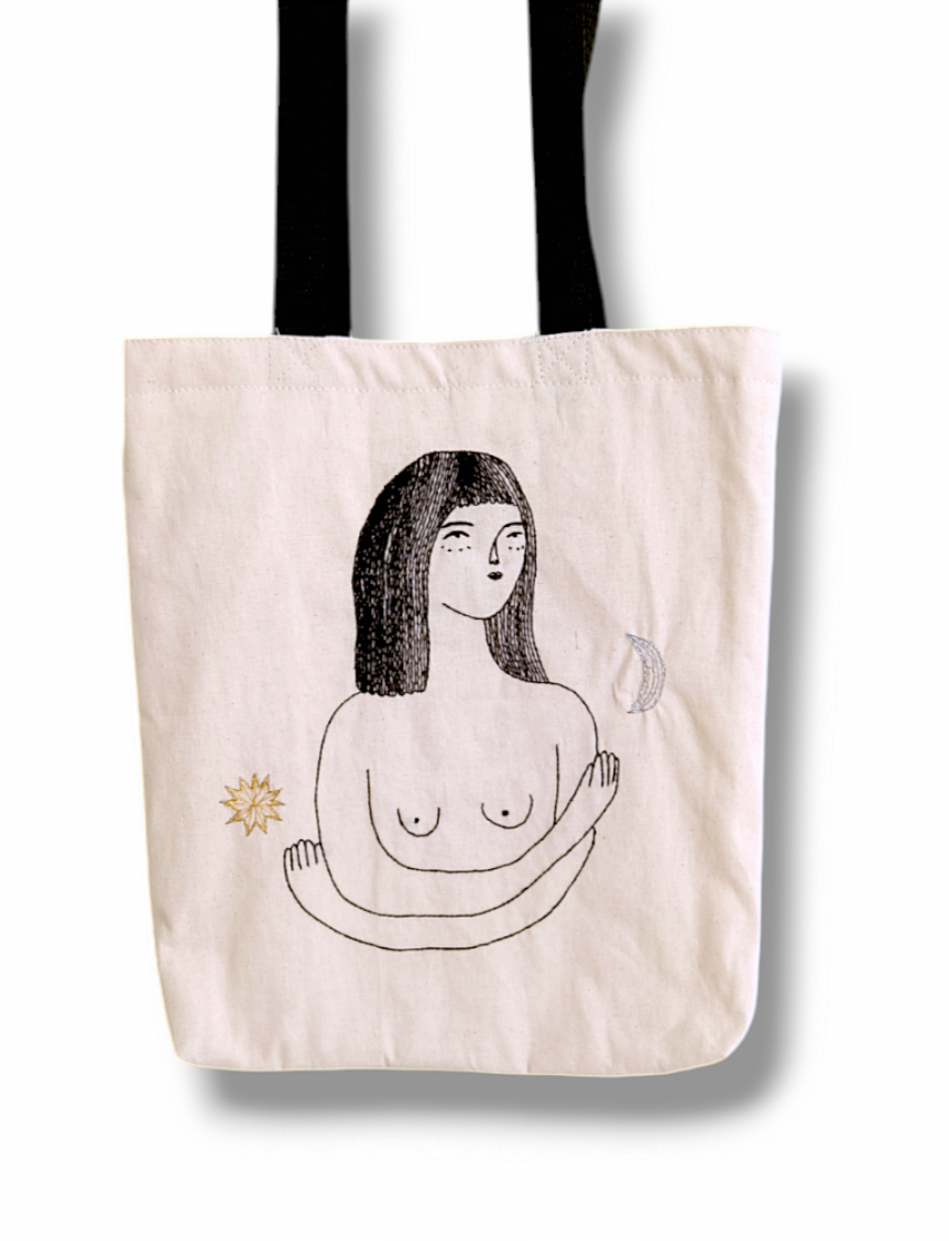 MARGARITA OSES tote bag bordada